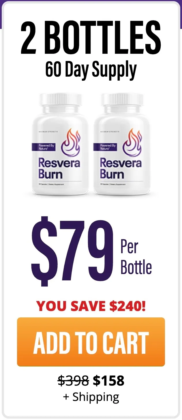 ResveraBurn 60 day supply